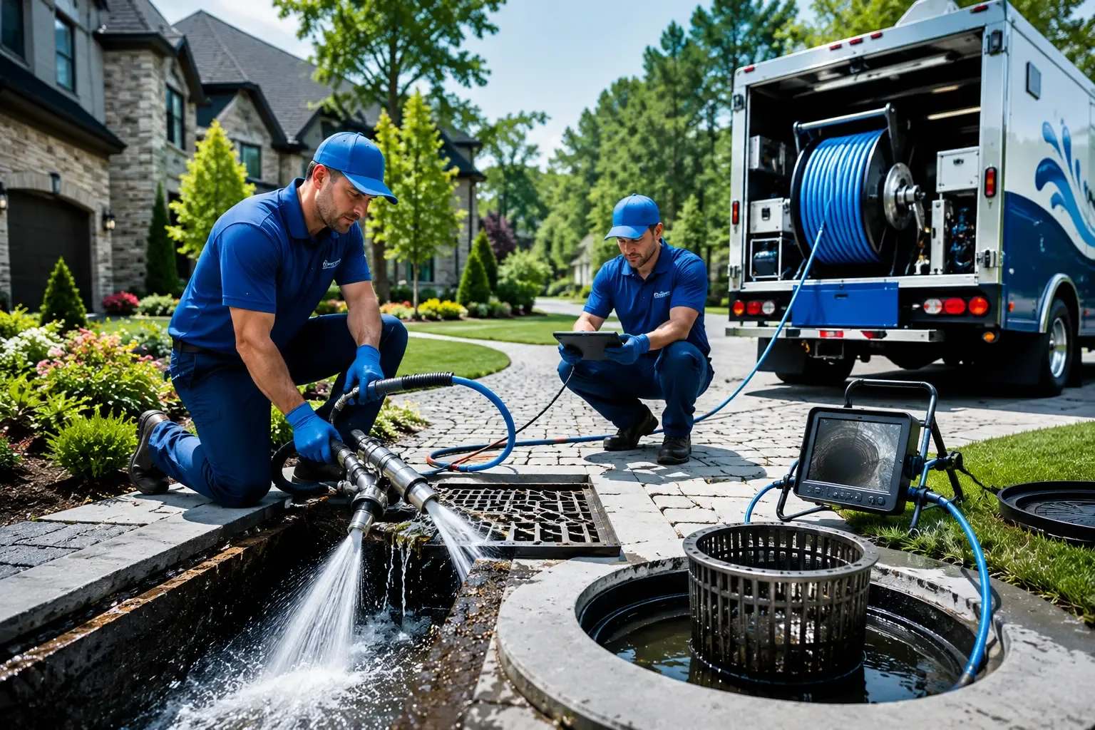 Local outdoor drain cleaning professionals in West Roxbury, MA
